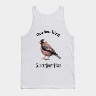 Garden Bird Black Rosy Finch Tank Top